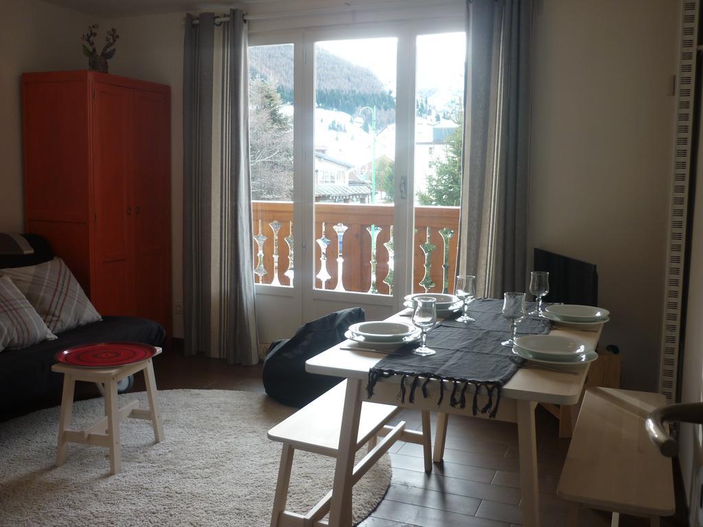 Apartamento Les Myosotis Les Deux Alpes Exterior foto