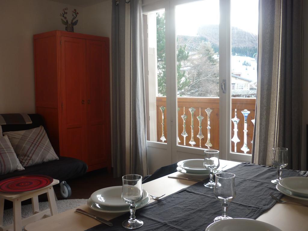 Apartamento Les Myosotis Les Deux Alpes Exterior foto